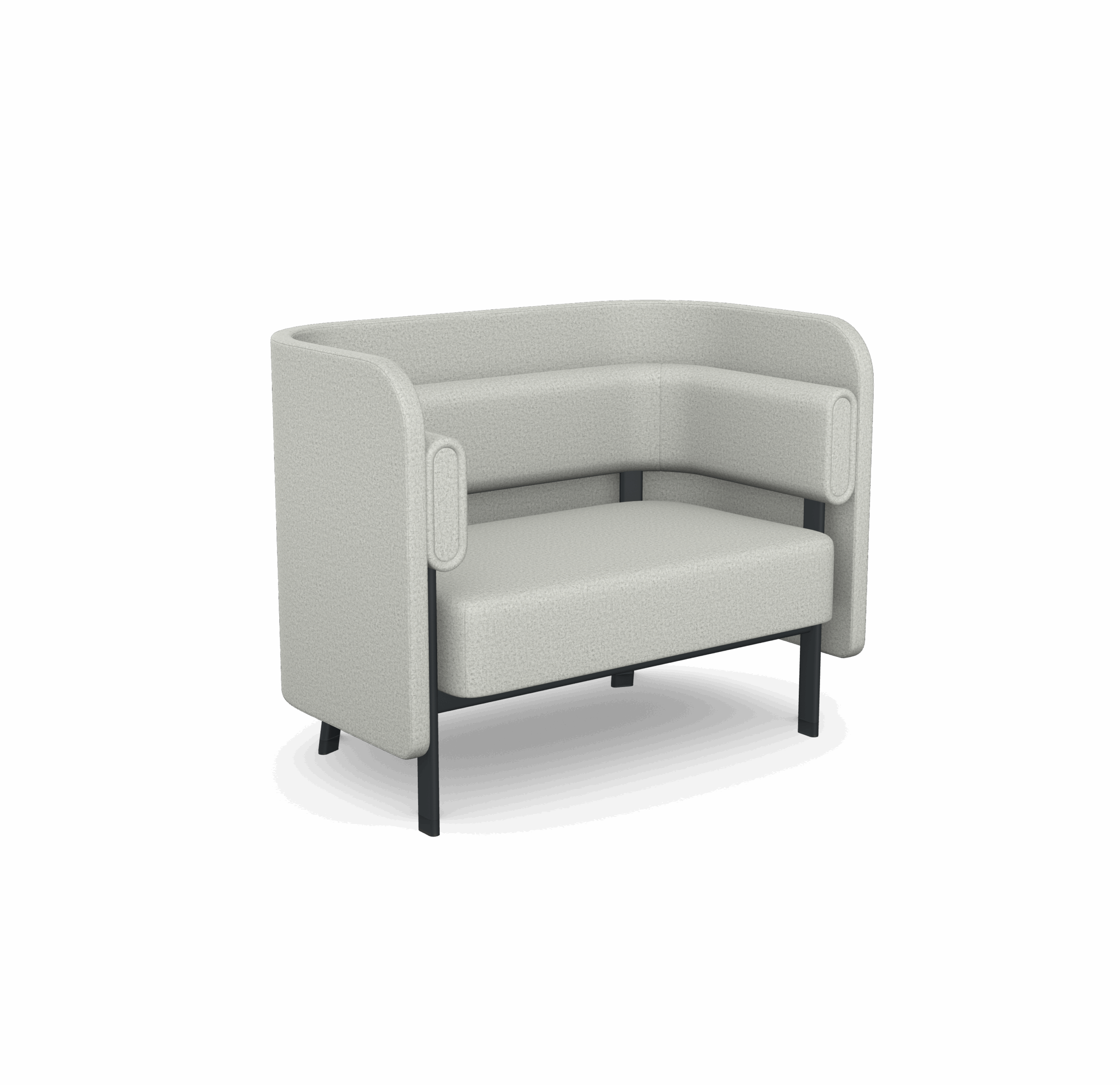 Frame FM 312+ LB Low Wall Armchair 1 Frame FM 312+ LB Low Wall Armchair