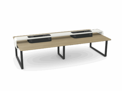 HushSpot - Multi Station Hotdesking Table