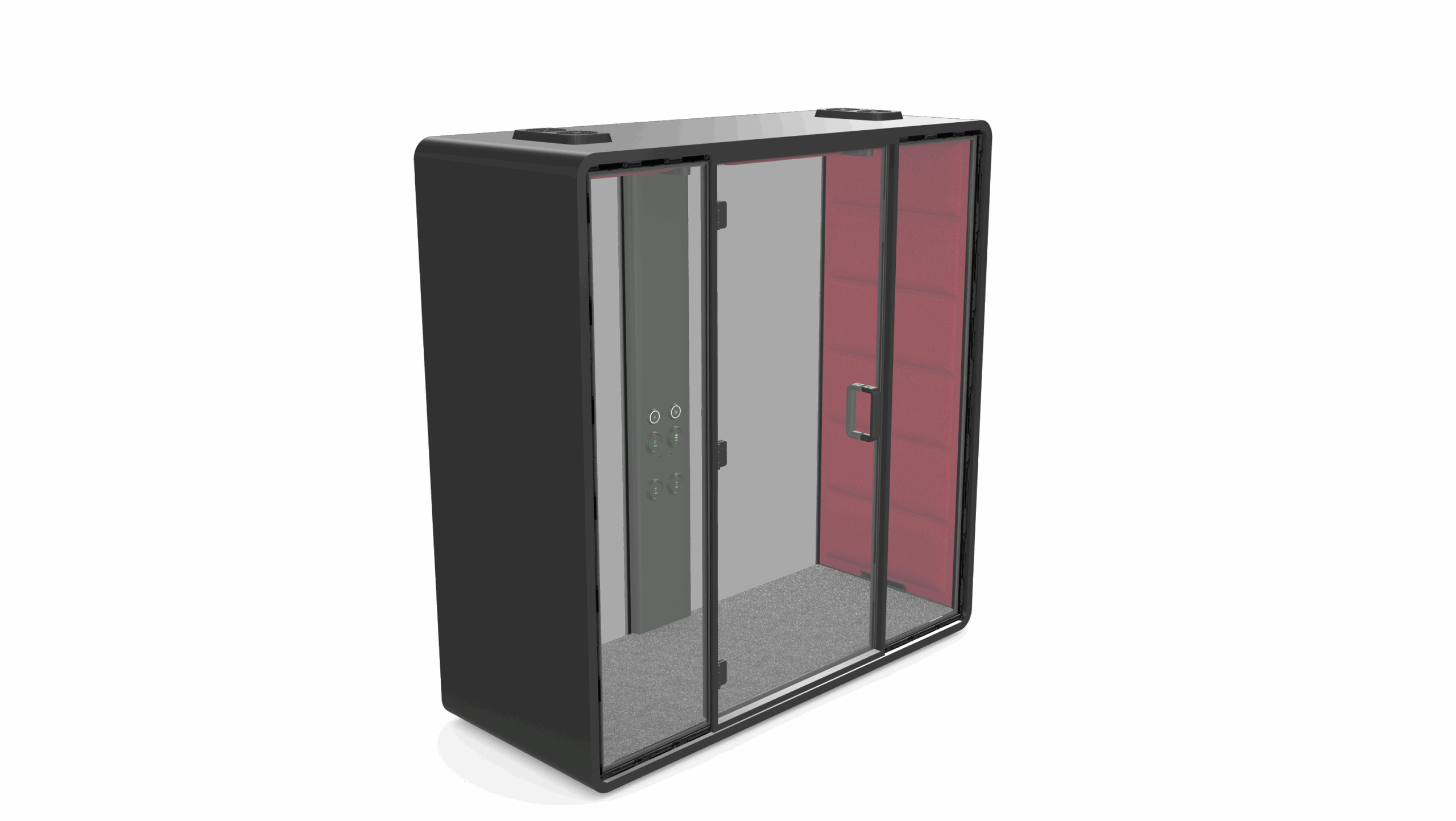 HushFree.XM - Acoustic Pod for 2-Person Meetings 1 HushFree.XM - Acoustic Pod for 2-Person Meetings