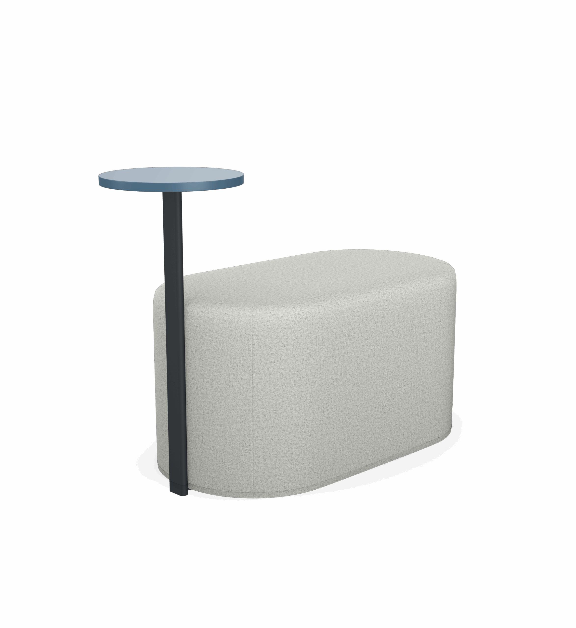 Frame FM 610 T - Pouffe with a Table 1 Frame FM 610 T - Pouffe with a Table