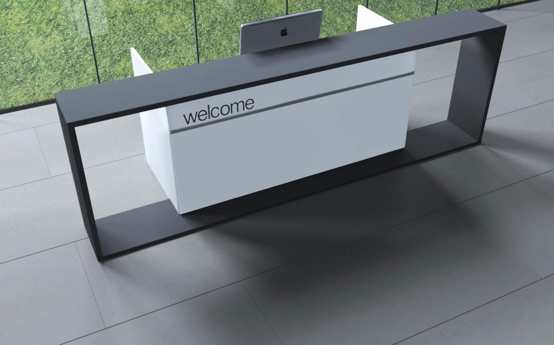 AXER Stylish Reception Desk Tailored To Your Space 1 Axer-Reception Desk