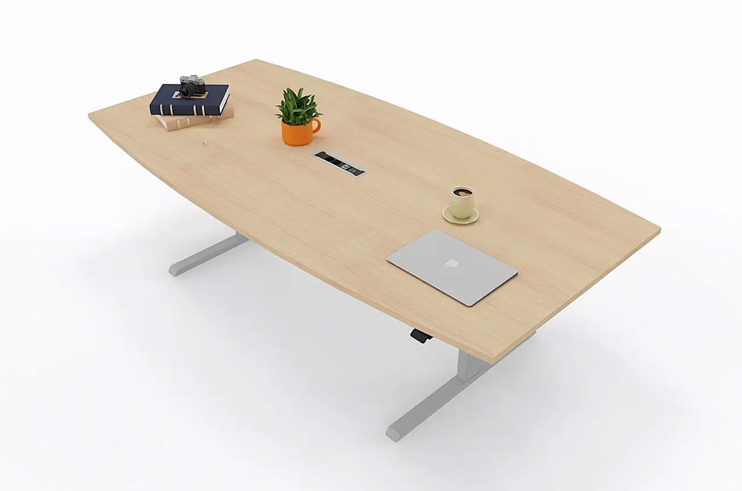 L-LINE E Conference Table with Electric Height Adjustment 3 L-Line-E Meeting Table