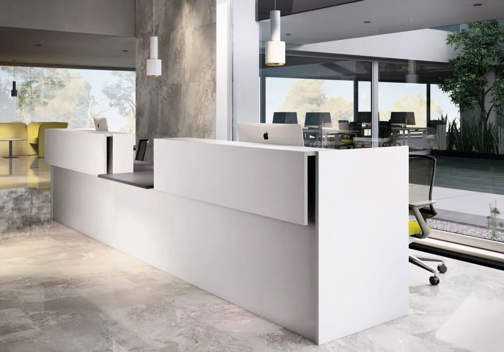 LODGE Impressive Modular Reception Units, Italian Design 6 Lodge Reception Desk