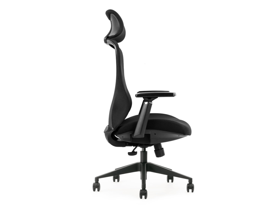 BARIUM - Ergonomic Office Chair. Unique 8-Shaped Mesh Backrest for Adaptive Support. 2 Barium Ergonomic Mesh Office Chair. 8-Shaped Backrest Structure