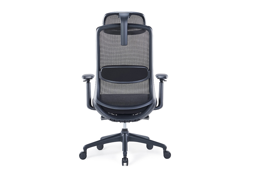 BRASS - Ergonomic Office Chair with Headrest. Multiple Adjustable Features. 3 Brass Ergonomic Office Chair