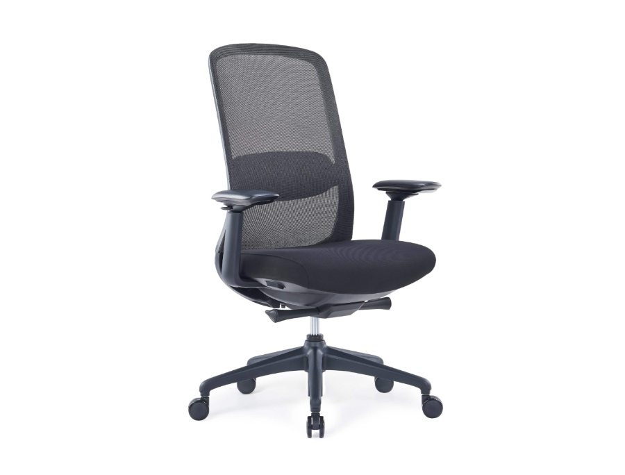 BRASS – Ergonomic Office Chair. No Headrest. Multiple Adjustable Features. 1 BRASS – Ergonomic Office Chair. No Headrest. Multiple Adjustable Features.