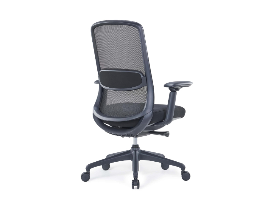 BRASS – Ergonomic Office Chair. No Headrest. Multiple Adjustable Features. 4 Brass Ergonomic Office Chair without Headrest