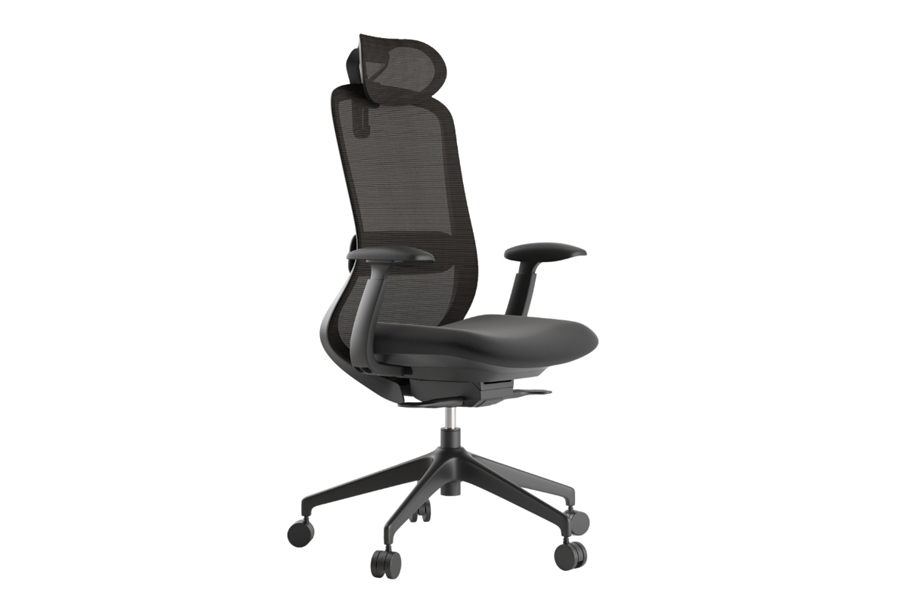 ERBI - Task Operator Mesh Office Chair. Combining Ergonomic Functionality with Everyday Usability. 1 Erbi Task Operator Office Mesh Chair with Headrest