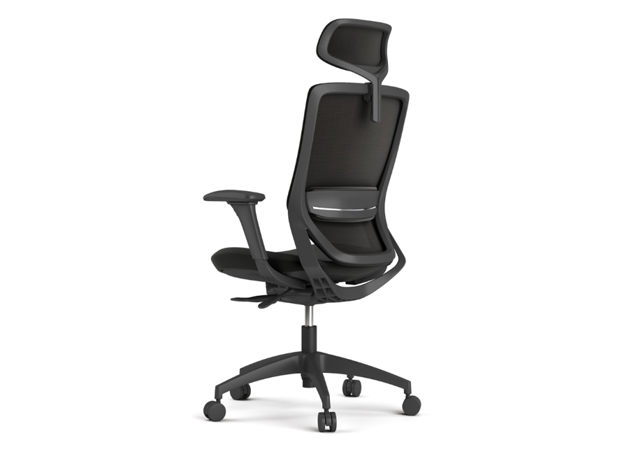 NICKEL - Task Operator Mesh Office Chair. Durable Load-Bearing Frame. 7 Nickel Task Operator Office Mesh Chair