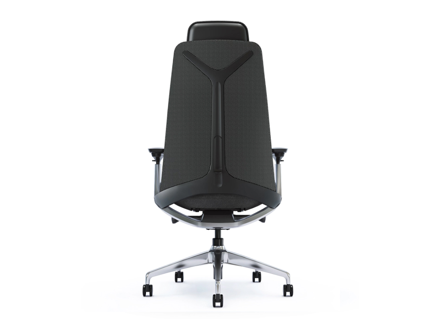 ALUMINUM - Executive Ergonomic Office Chair. Unique Design and Engineering Solutions. 5 Aluminum Executive Ergonomic Office Chair