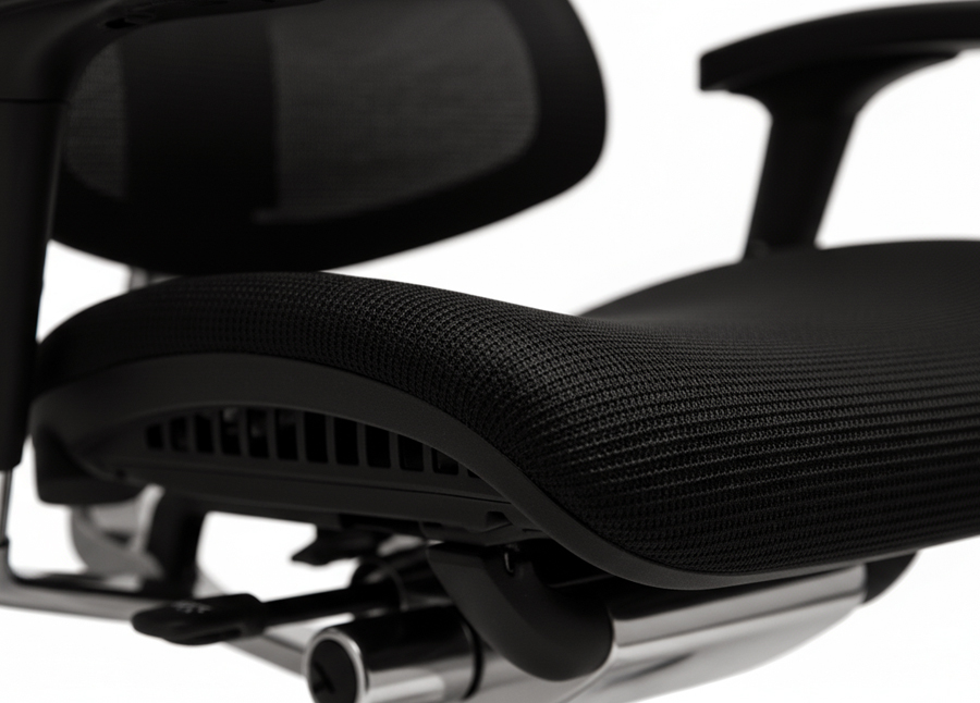 PLATINUM – Executive Ergonomic Office Chair. Sophisticated Balance of Ergonomic Support and Executive-Style Design. 7 Platinum Executive Ergonomic Mesh Office Chair