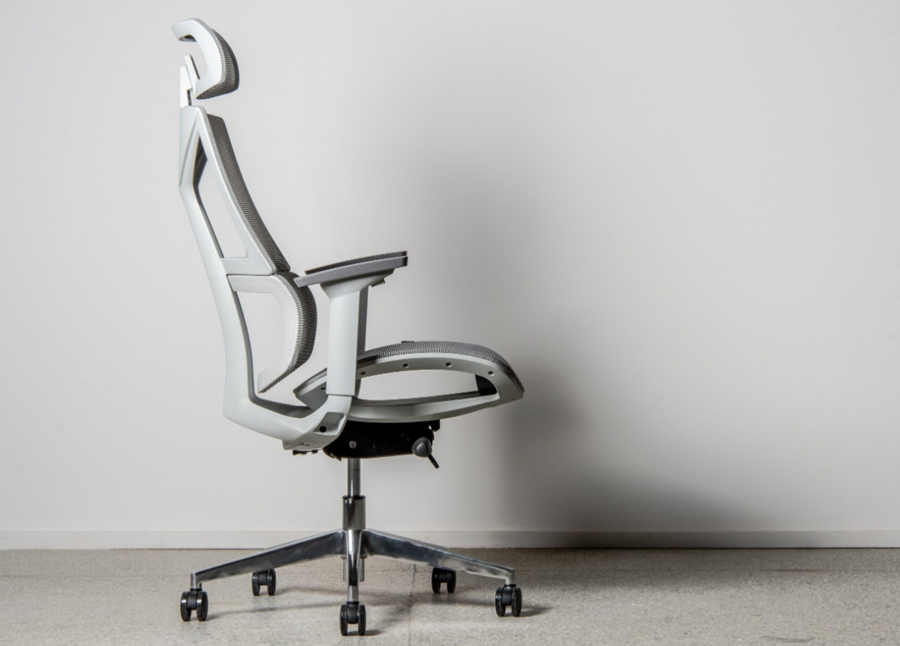 TIN FULL - Task Operator Mesh Office Chair. Advanced Comfort and Adaptability for Intensive Daily Use. Grey. 5 Tin Full Task Operator Ergonomic Mesh Office Chair