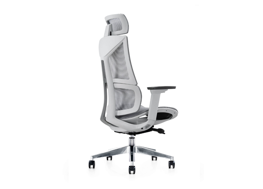 TIN FULL - Task Operator Mesh Office Chair. Advanced Comfort and Adaptability for Intensive Daily Use. Grey. 2 Tin Full Task Operator Ergonomic Mesh Office Chair