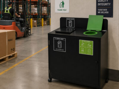Paragon Trinity Recycling Bin Station