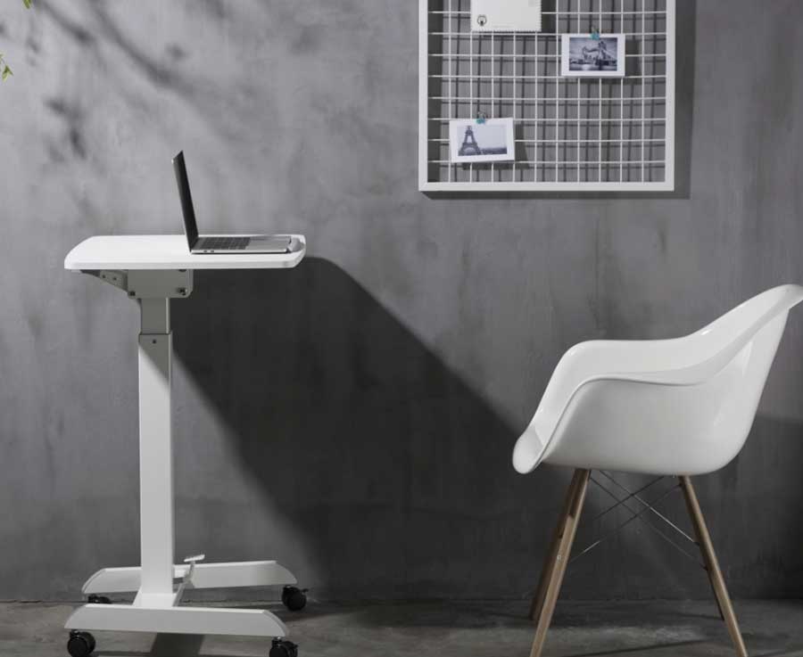 AURA PLUS – Gas Sit-Stand Laptop Desk / Lectern, with Tilt Table-Top 5 Aura-Plus Lectern Laptop Tilting Desk