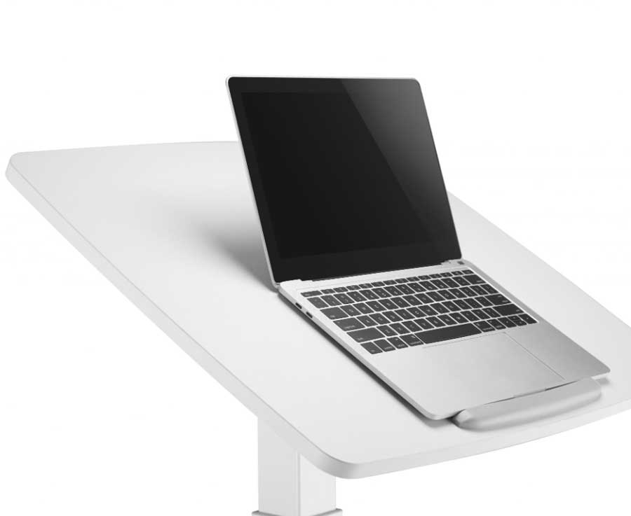AURA PLUS – Gas Sit-Stand Laptop Desk / Lectern, with Tilt Table-Top 9 Aura-Plus Lectern Laptop Tilting Desk