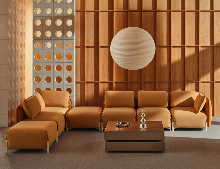 LINKA – Modular Sofa. Contemporary Style and Acoustic Comfort. 6 Linka-Modular-Sofa