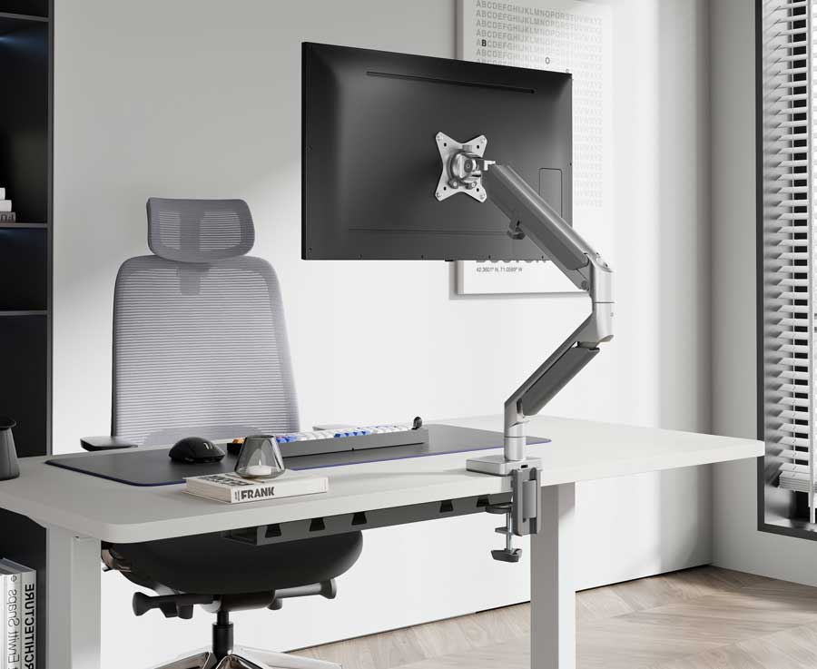 NOVARA – Single Gas Monitor Arm. Premium Monitor Mounting Solution. 5 Novara Single Gas Monitor Arm