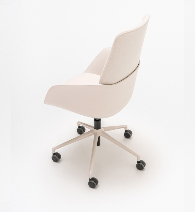SENDA - Upholstered Meeting Swivel Chair with Height Adjustment 5 Senda-Upholstered-Meeting-Swivel-Chair
