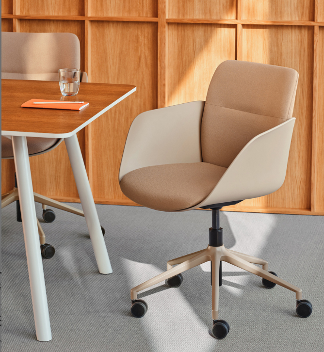 SENDA - Upholstered Meeting Swivel Chair with Height Adjustment 6 Senda-Upholstered-Meeting-Swivel-Chair
