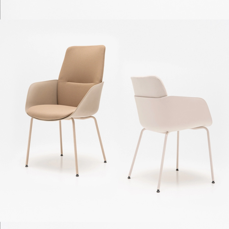 SENDA – Upholstered Meeting Chair with a Metal Legs 1 Senda-upholstered-chair-metal-legs