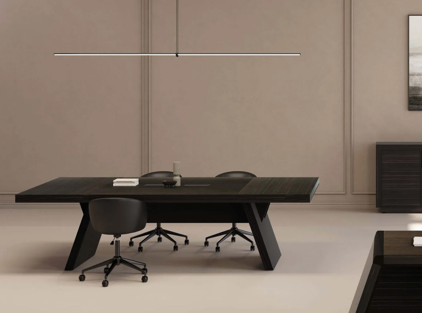 ARTECO 7.8 - Boardroom Table. Elegant and with Generous Space. 2 Boeardroom Meeting Table. Arteco.