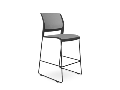GATHER ROUND – Versatile Stackable Stool with Optional Upholstery Pads