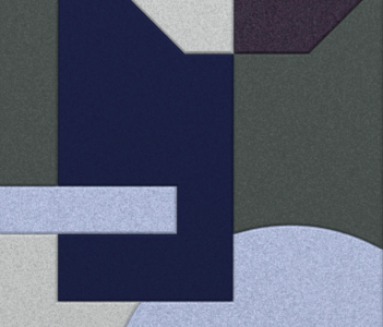 FLUFFO ART SHAPES 2 – Large Format Acoustic Panel. Artistic Geometric Design