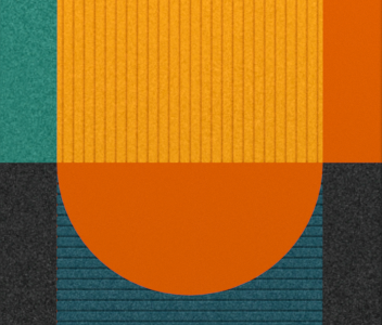 FLUFFO ART RING 2 – Large Format Acoustic Panel. Artistic Geometric Design